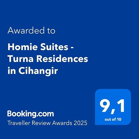 Homie Suites - Turna Residences In Cihangir Provincia di Provincia di Istanbul Esterno foto