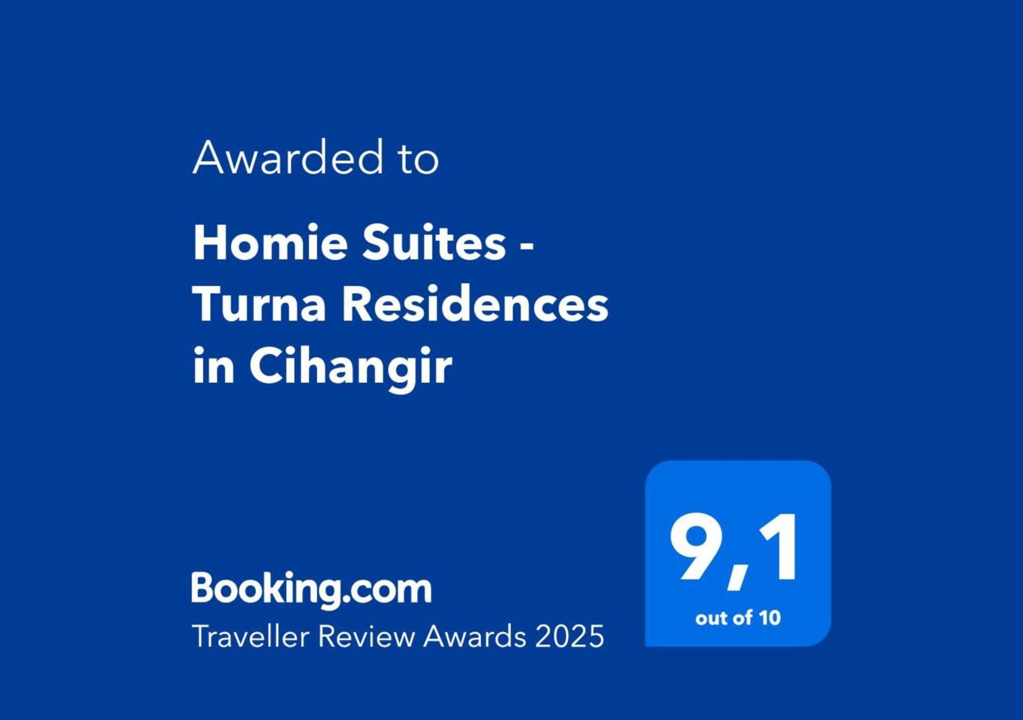 Homie Suites - Turna Residences In Cihangir Provincia di Provincia di Istanbul Esterno foto